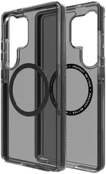 ZAGG Santa Cruz Snap Samsung Galaxy S25 Ultra Hoesje Magnetic Back Cover Zwart afbeelding