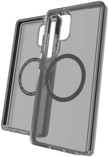 ZAGG Santa Cruz Snap Samsung Galaxy S25 Ultra Hoesje Magnetic Back Cover Zwart afbeelding 3