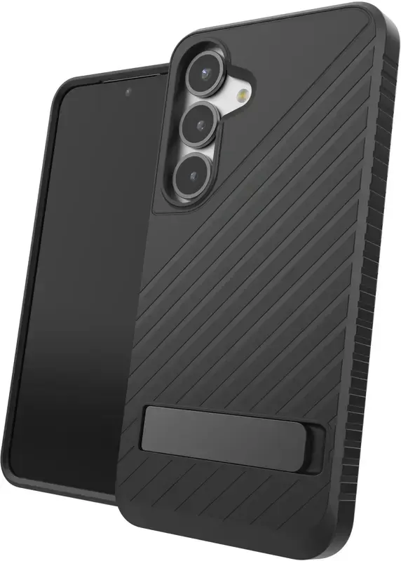 ZAGG Denali Kickstand Samsung Galaxy S25 Hoesje Back Cover Zwart afbeelding 2