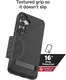 ZAGG Denali Kickstand Samsung Galaxy S25 Plus Hoesje Back Cover Zwart afbeelding 4