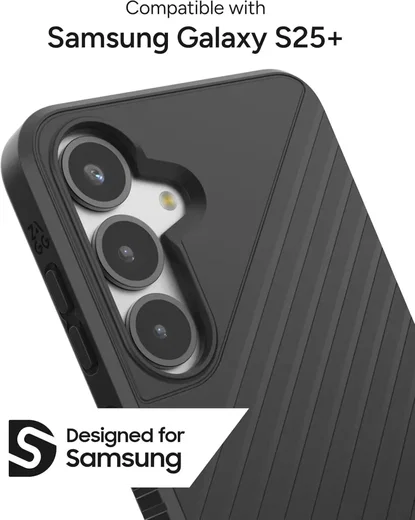 ZAGG Denali Kickstand Samsung Galaxy S25 Plus Hoesje Back Cover Zwart afbeelding 5