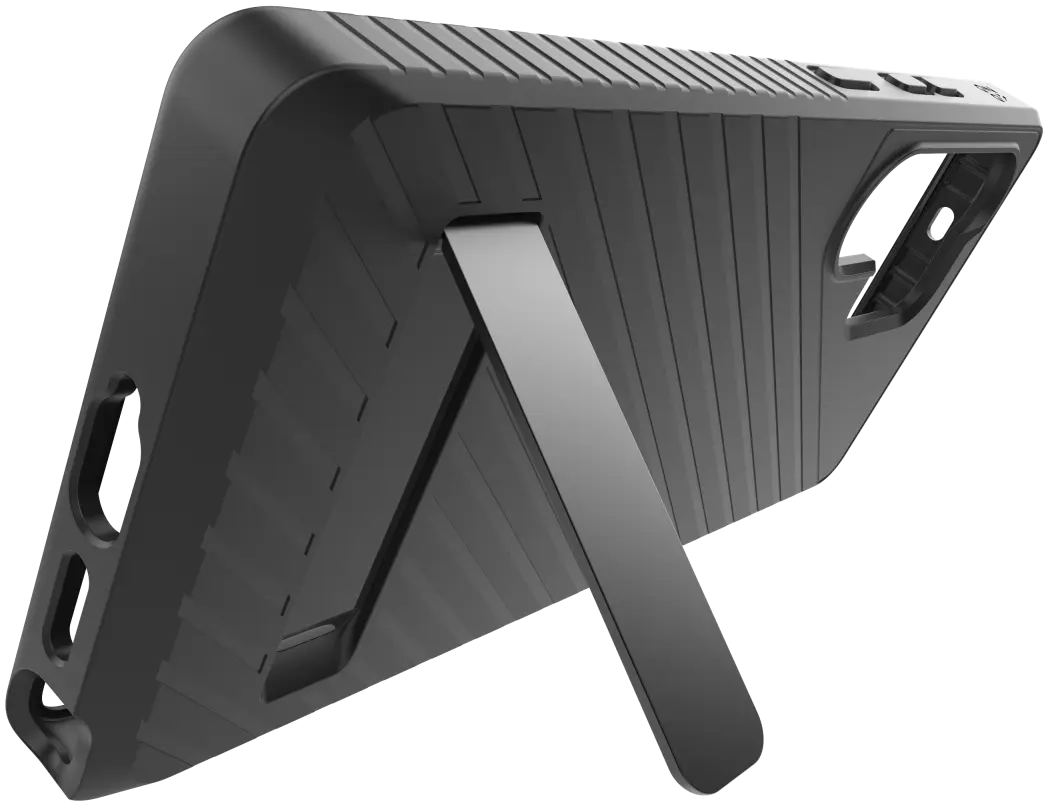 ZAGG Denali Kickstand Samsung Galaxy S25 Ultra Hoesje Back Cover Zwart afbeelding 9