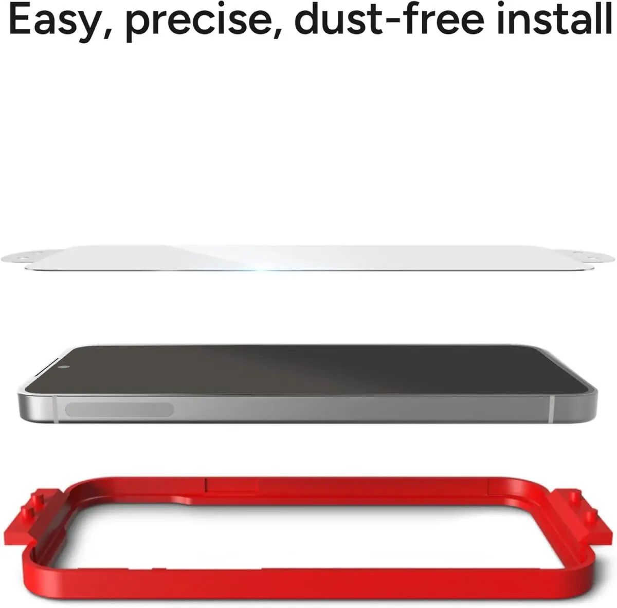 ZAGG InvisibleShield Fusion XTR4 Samsung Galaxy S25 Ultra Screen Protector afbeelding 5