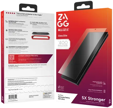 InvisibleShield Glass Elite Samsung Galaxy S25 Ultra Screen Protector