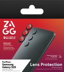 InvisibleShield Premium GL (CameraRings) Samsung Galaxy S25 afbeelding