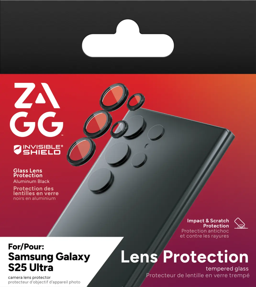 InvisibleShield Premium GL (CameraRings) Samsung Galaxy S25 Ultra afbeelding 1