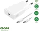 4Smarts 20W Slim USB-C Adapter met USB-C Kabel 1.5 Meter Power Delivery Wit afbeelding 1