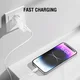 4Smarts 20W Slim USB-C Adapter met USB-C Kabel 1.5 Meter Power Delivery Wit afbeelding 5