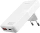 4Smarts FlatPlug 65W Power Delivery / Quick Charge USB-C / USB-A Adapter Wit afbeelding 1