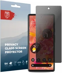 Rosso Google Pixel 6 9H Tempered Glass Screen Protector Privacy afbeelding