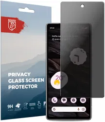 Rosso Google Pixel 7a 9H Tempered Glass Screen Protector Privacy afbeelding