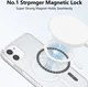 Apple iPhone 11 Hoesje Hard Back Cover met MagSafe Transparant afbeelding 2