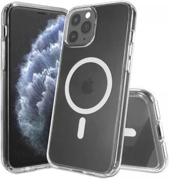 Apple iPhone 11 Pro Hoesje Hard Back Cover met MagSafe Transparant