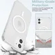 Apple iPhone 12 / 12 Pro Hoesje Hard Back Cover met MagSafe Transparant afbeelding 4