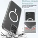 Apple iPhone 12 Pro Max Hoesje Hard Back Cover met MagSafe Transparant afbeelding 5