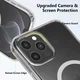 Apple iPhone 12 Pro Max Hoesje Hard Back Cover met MagSafe Transparant afbeelding 7