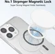 Apple iPhone 14 Pro Hoesje Hard Back Cover met MagSafe Transparant afbeelding 3
