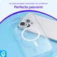 Apple iPhone 15 Pro Hoesje Hard Back Cover met MagSafe Transparant afbeelding 4
