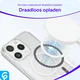 Apple iPhone 15 Pro Hoesje Hard Back Cover met MagSafe Transparant afbeelding 7