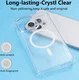 Apple iPhone 15 Pro Max Hoesje Hard Back Cover met MagSafe Transparant afbeelding 8