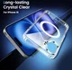 Apple iPhone 16 Hoesje Hard Back Cover met MagSafe Transparant afbeelding 5