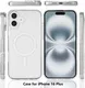 Apple iPhone 16 Plus Hoesje Hard Back Cover met MagSafe Transparant afbeelding 7
