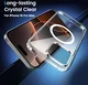 Apple iPhone 16 Pro Max Hoesje Hard Back Cover met MagSafe Transparant afbeelding 6