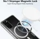 Samsung Galaxy S20 Hoesje Hard Back Cover met MagSafe Transparant afbeelding 2