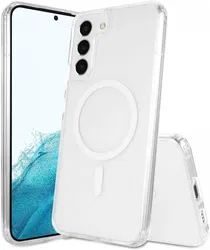 Samsung Galaxy S22 Hoesje Hard Back Cover met MagSafe Transparant afbeelding