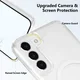 Samsung Galaxy S22 Plus Hoesje Hard Back Cover met MagSafe Transparant afbeelding 6