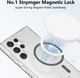 Samsung Galaxy S22 Ultra Hoesje Hard Back Cover met MagSafe Transparant afbeelding 2