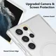 Samsung Galaxy S22 Ultra Hoesje Hard Back Cover met MagSafe Transparant afbeelding 6