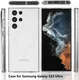 Samsung Galaxy S22 Ultra Hoesje Hard Back Cover met MagSafe Transparant afbeelding 7