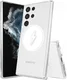 Samsung Galaxy S22 Ultra Hoesje Hard Back Cover met MagSafe Transparant afbeelding 8