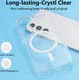 Samsung Galaxy S23 Plus Hoesje Hard Back Cover met MagSafe Transparant afbeelding 3
