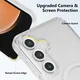 Samsung Galaxy S23 FE Hoesje Hard Back Cover met MagSafe Transparant afbeelding 6