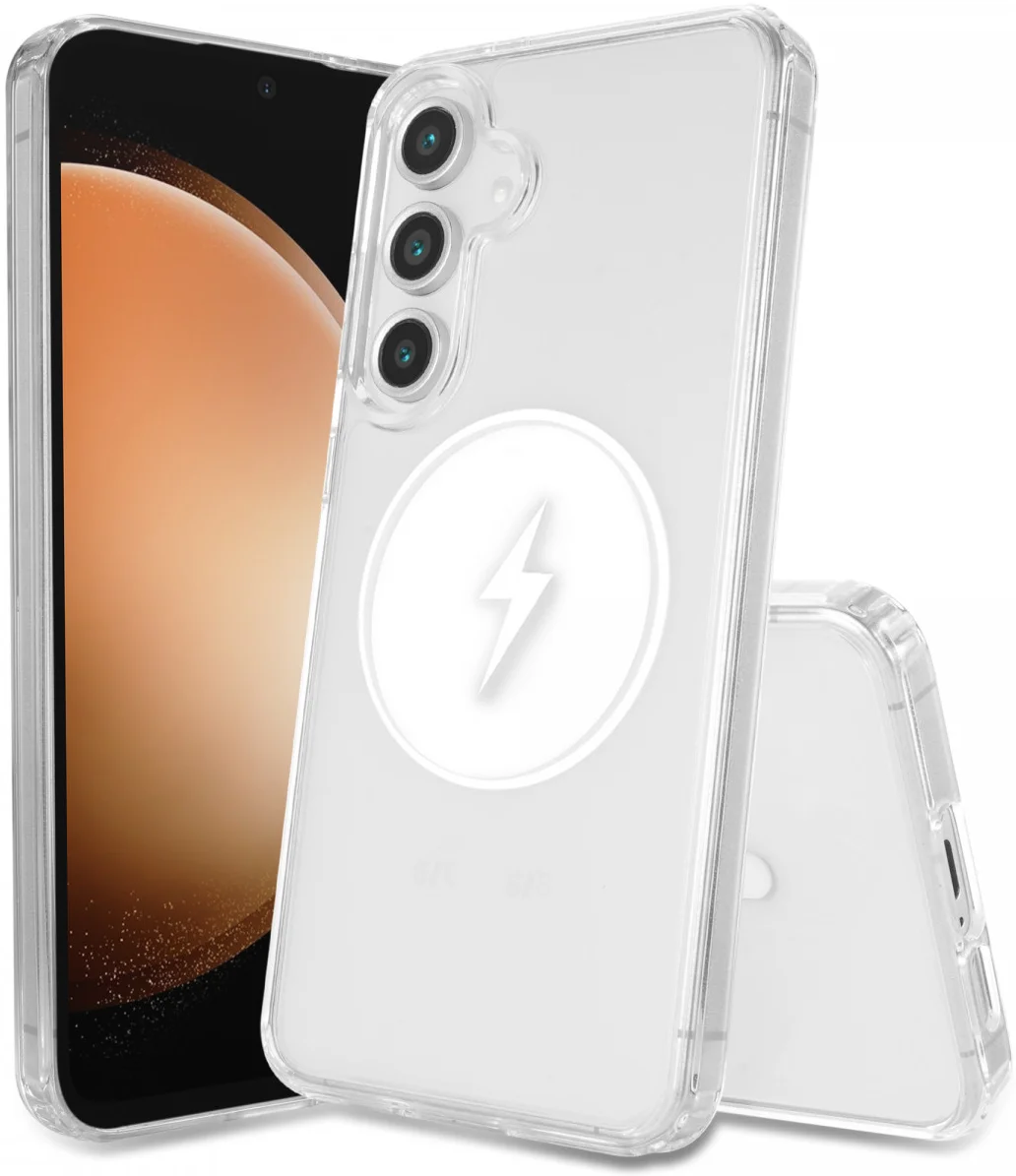Samsung Galaxy S23 FE Hoesje Hard Back Cover met MagSafe Transparant afbeelding 8
