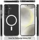 Samsung Galaxy S24 Hoesje Hard Back Cover met MagSafe Transparant afbeelding 7