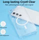 Samsung Galaxy S24 FE Hoesje Hard Back Cover met MagSafe Transparant afbeelding 3