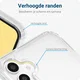 Samsung Galaxy A15 Hoesje Hard Back Cover met MagSafe Transparant afbeelding 4