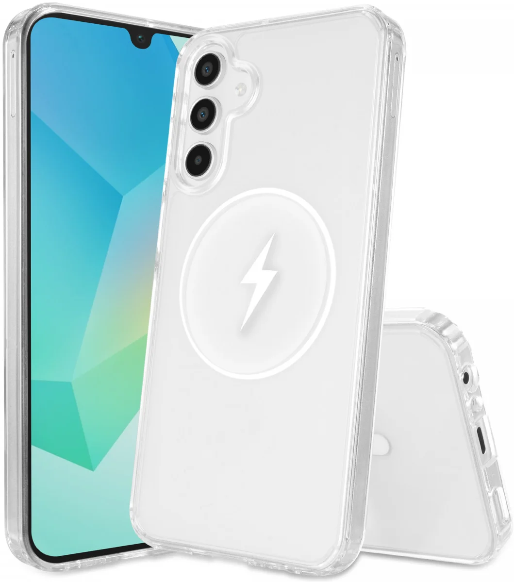 Samsung Galaxy A16 Hoesje Hard Back Cover met MagSafe Transparant afbeelding 8
