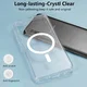 Samsung Galaxy A50 Hoesje Hard Back Cover met MagSafe Transparant afbeelding 3