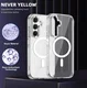 Samsung Galaxy A51 Hoesje Hard Back Cover met MagSafe Transparant afbeelding 2