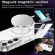 Samsung Galaxy A51 Hoesje Hard Back Cover met MagSafe Transparant afbeelding 3