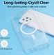 Samsung Galaxy A52 Hoesje Hard Back Cover met MagSafe Transparant afbeelding 3