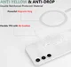 Samsung Galaxy A55 Hoesje Hard Back Cover met MagSafe Transparant afbeelding 4
