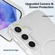 Samsung Galaxy A55 Hoesje Hard Back Cover met MagSafe Transparant afbeelding 5