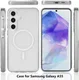 Samsung Galaxy A55 Hoesje Hard Back Cover met MagSafe Transparant afbeelding 6
