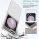 Samsung Galaxy Z Flip 5 Hoesje Hard Back Cover met MagSafe Transparant afbeelding 4