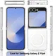 Samsung Galaxy Z Flip 7 FE / 6 Hoesje Hard Back Cover met MagSafe Transparant afbeelding 8